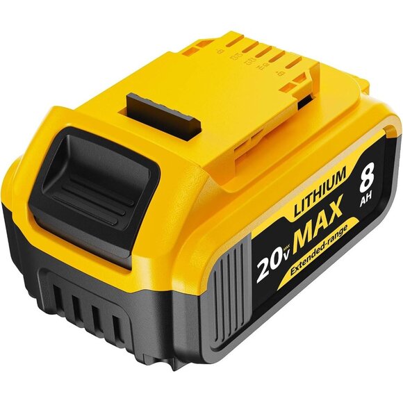 8000mAh DeWalt 20V Max Replacement Battery - Compatible with DCB200-DCB207 - Picture 1 of 5